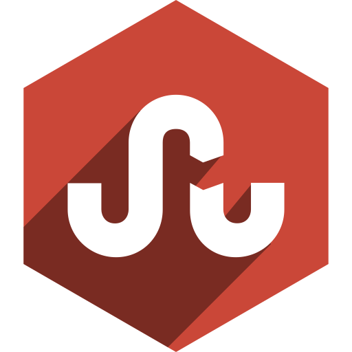 Hexagon, media, shadow, social, stumbleupon icon - Free download