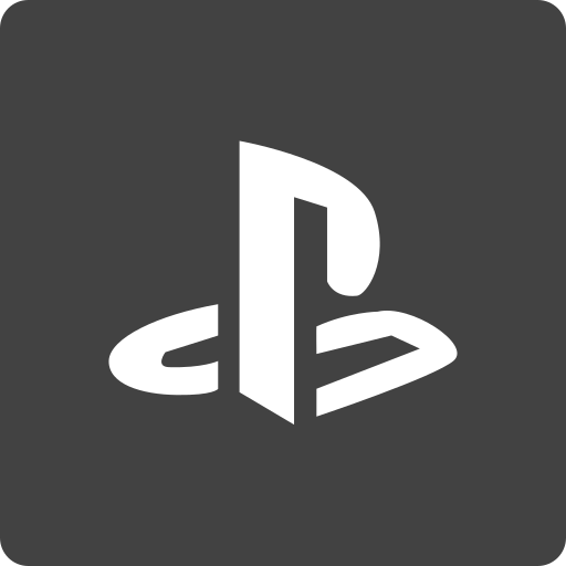 Media, playstation, social, square icon - Free download