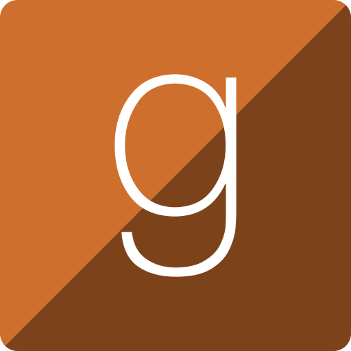 Gloss, goodread, media, social, square icon - Free download