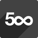500, media, pixel, shadow, social, square