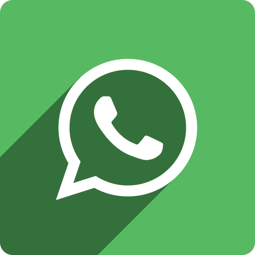 Media, shadow, social, square, whatsapp icon - Free download