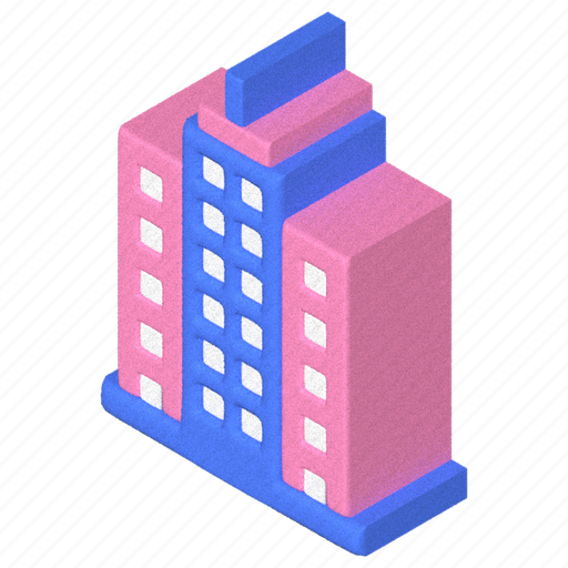 Architecture, building, city, business, company, corporation, office 3D illustration - Download on Iconfinder