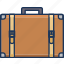 briefcase, luggage, suitcase 