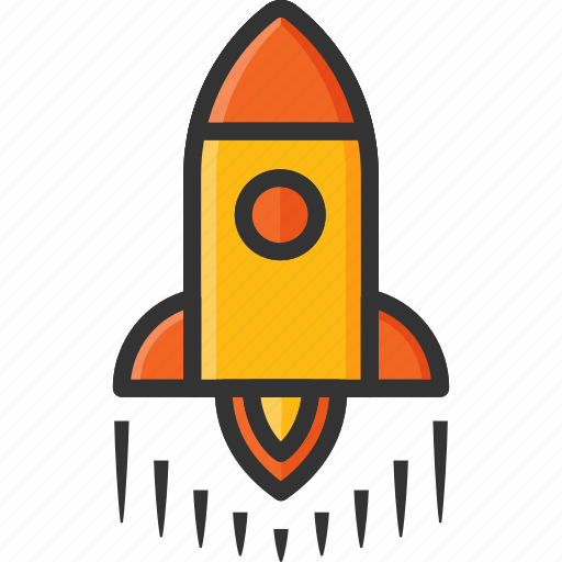Fast, fly, launch, rocket, space, speed, start icon - Download on Iconfinder