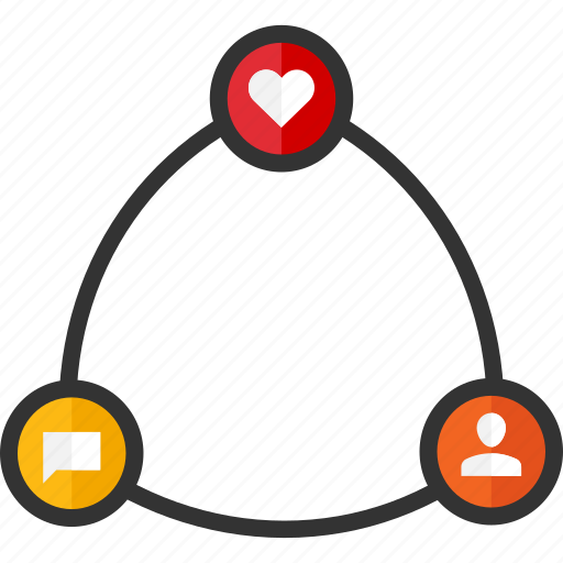 Comment, follower, heart, motivation, people, share icon - Download on Iconfinder