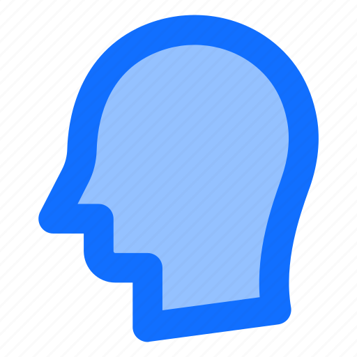 Head, head profile, human, face, user icon - Download on Iconfinder