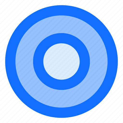 Circle, shape, target, goal, round icon - Download on Iconfinder