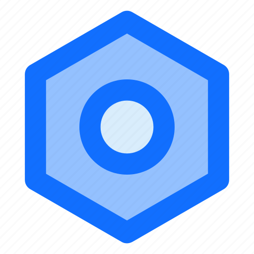 Setting, hexagon, setup, pentagon icon - Download on Iconfinder