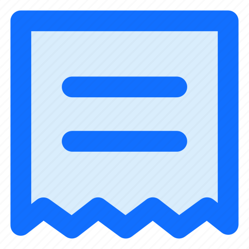 Receipt, bill, invoice, commerce, buy icon - Download on Iconfinder
