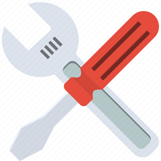 Driver, screw, screwdriver, settings, spanner, tools, wrench icon - Download on Iconfinder