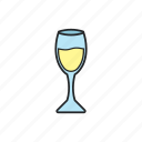 drink, glass, glass of wine, wine