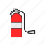 burn, fire, fire extinguisher, firefighter 