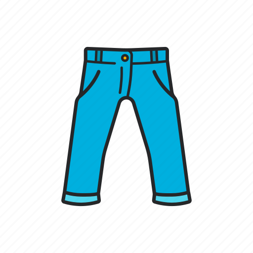 Cloth, jeans, trousers, wear icon - Download on Iconfinder