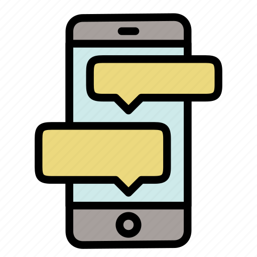 Chat, message, messanger, phone, sms, talk, communication icon - Download on Iconfinder
