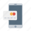 card, credit card, mobile, money, payment, phone, shopping 
