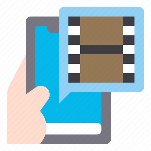 Film, movie, app, smartphone, mobile, technology icon - Download on Iconfinder