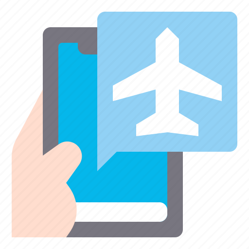 Plane, app, smartphone, mobile, technology icon - Download on Iconfinder