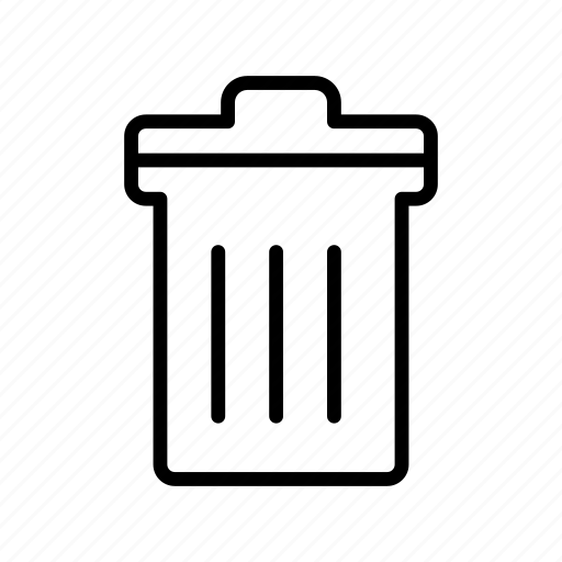 Bin, delete, garbage, recycle, remove, trash, trash bin icon - Download on Iconfinder