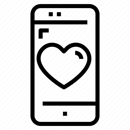 Love, communication, favorite, mobile, smartphone icon - Download on Iconfinder