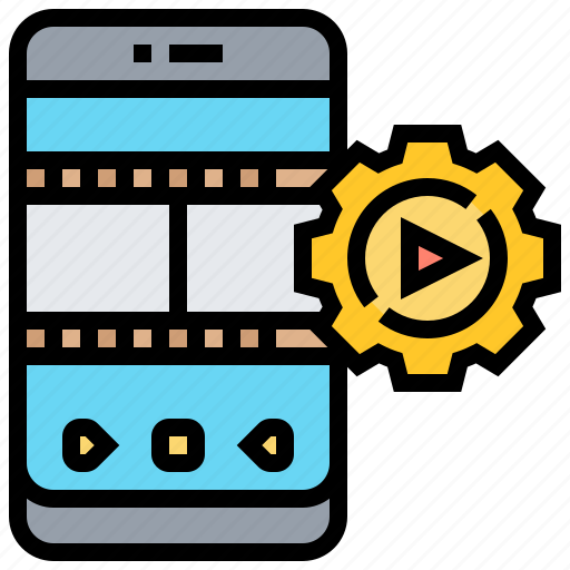 Entertainment, media, player, setting, video icon - Download on Iconfinder