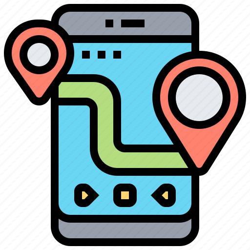 Destination, gps, location, map, navigator icon - Download on Iconfinder