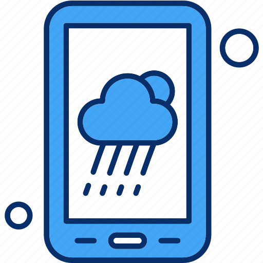 Application, cloud, cloudy, mobile, weather icon - Download on Iconfinder