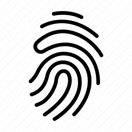 Biometric, fingerprint, fingers, phone, smartphone, touch icon - Download on Iconfinder