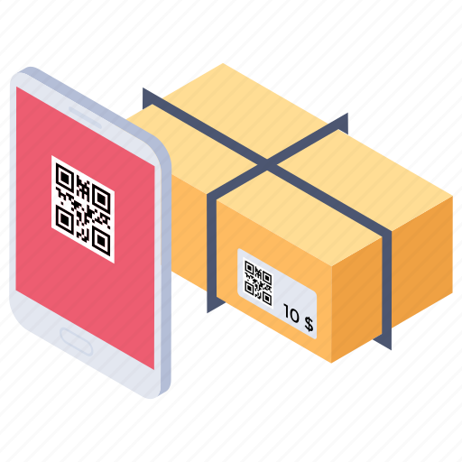 Barcode reader, courier delivery, order tracking, package delivery, parcel scanning icon - Download on Iconfinder