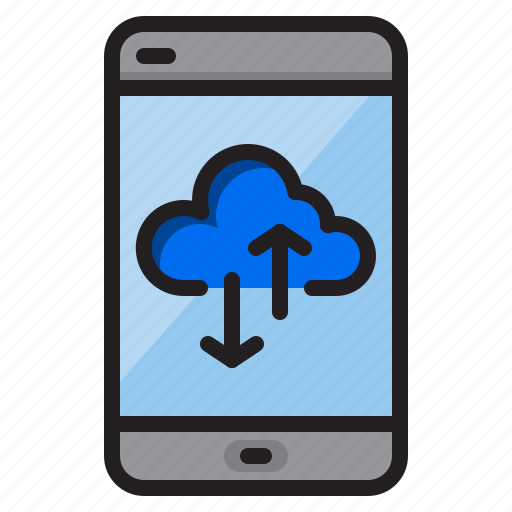 Cloud, mobile, computer, technology icon - Download on Iconfinder
