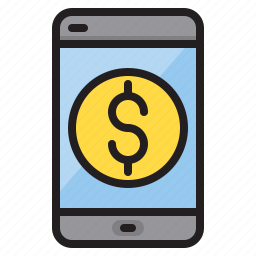 Dollar, mobile, us, technology icon - Download on Iconfinder