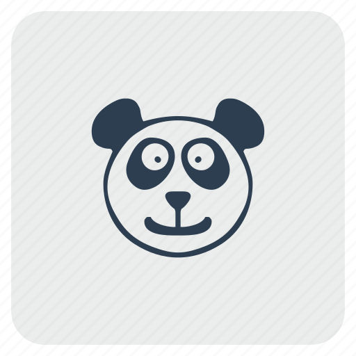 Animal, bear, face, funny, head, panda, smile icon - Download on Iconfinder