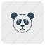 avatar, face, head, lazy, panda 