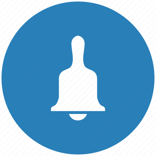 Alarm, bell, form, hand, ring icon - Download on Iconfinder