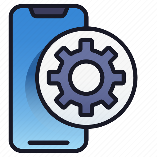 Lineal, mobile, setting, settings, application, device icon - Download on Iconfinder