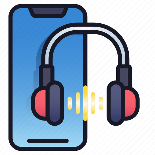 Lineal, mobile, music, media, song, application icon - Download on Iconfinder