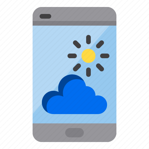 Cloud, mobile, sun, computer icon - Download on Iconfinder