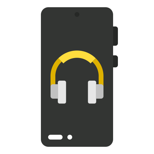 Headphones, music, and, multimedia, electronics, audio, earphones icon - Free download