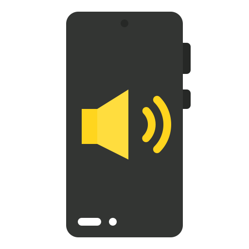Volume, sound, audio, ui, mobile, phone, smartphone icon - Free download
