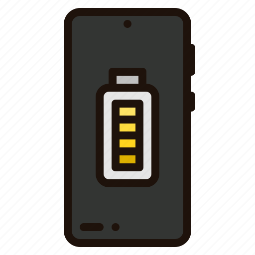 Charging, battery, status, smartphone, ui, full, phone icon - Download on Iconfinder