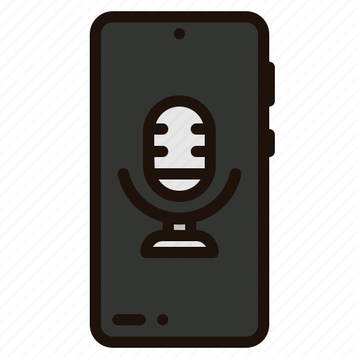 Microphone, ui, voice, recorder, electronics, mobile, phone icon - Download on Iconfinder