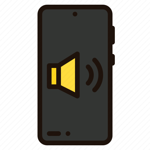 Volume, sound, audio, ui, mobile, phone, smartphone icon - Download on Iconfinder