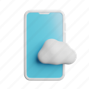 phone, cloud, front, smartphone, weather 