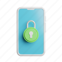 phone, lock, front, protection, safety, security 