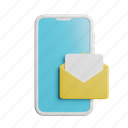 phone, message, front, communication, mail 