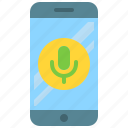 app, audio, microphone, mobile, phone, record, smartphone
