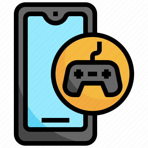Mobile, game, gaming, joystick, online, smartphone icon - Download on Iconfinder