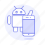 android, andy, app, bugdroid, development, mascot, mobile, phone, smartphone 