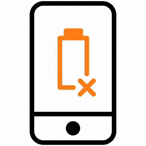 Battery, device, empty, gadget, mobile, phone icon - Download on Iconfinder