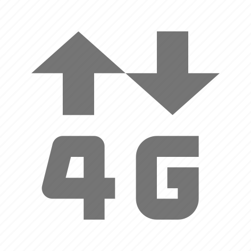 4g Arrows Signal Icon Download On Iconfinder