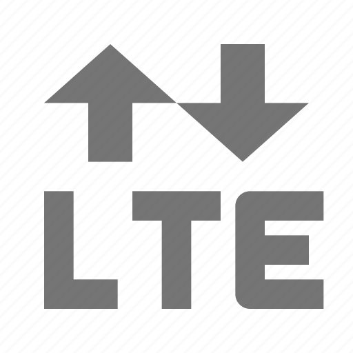 Lte, arrows, signal icon - Download on Iconfinder